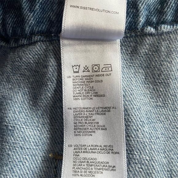 Sisstr Evolution Overalls Good Vibes Size Small Wide Leg - Picture 12 of 13